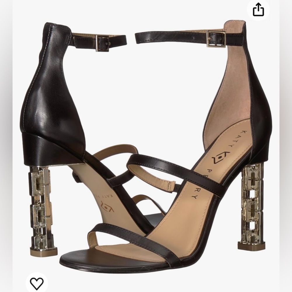 Katy Perry Collections Black Strappy Heels